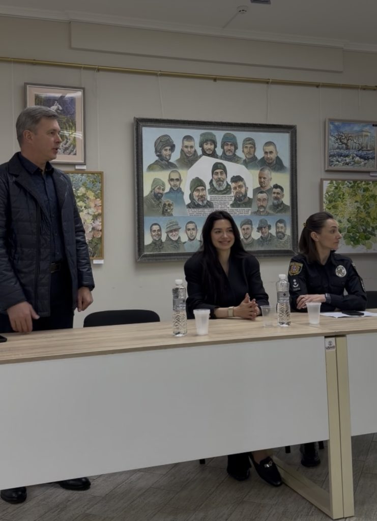 Проведення спільної зустрічі з представниками ювенальної превенції Одеської області щодо здійснення просвітницької діяльності на тему кібербезпеки та кібергігієни для учнів 7- 9 класів у місті Чорноморськ